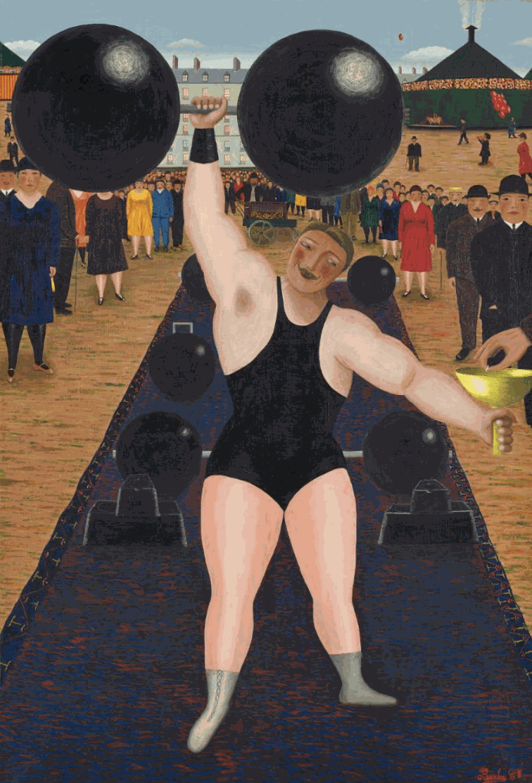 Camille Bombois, The Athlete (Athlète forain), 1930