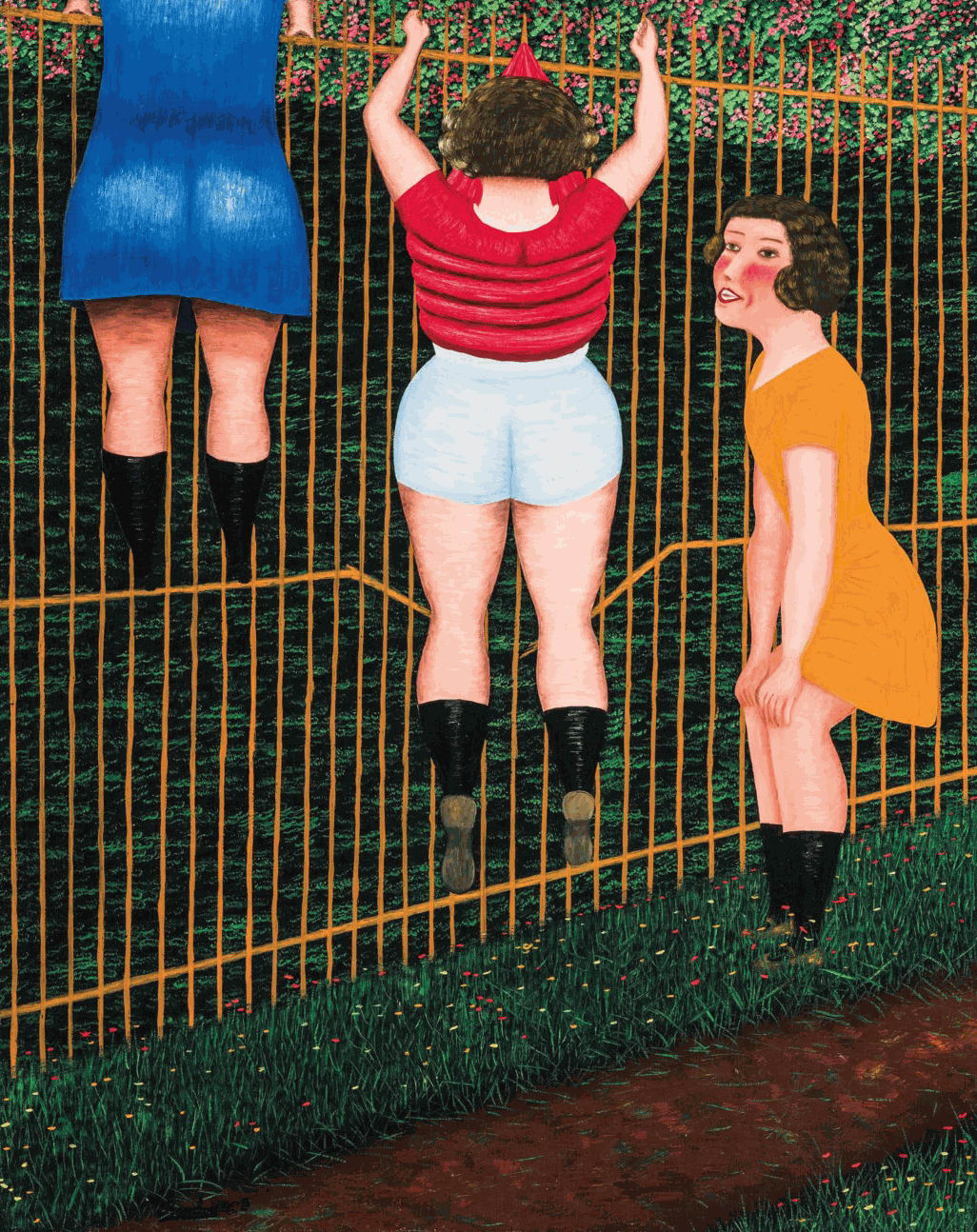 Camille Bombois, The Broken Gate (La grille rompue), 1930