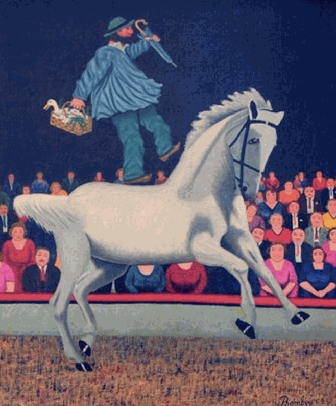 Camille Bombois, The White Horse, 1920