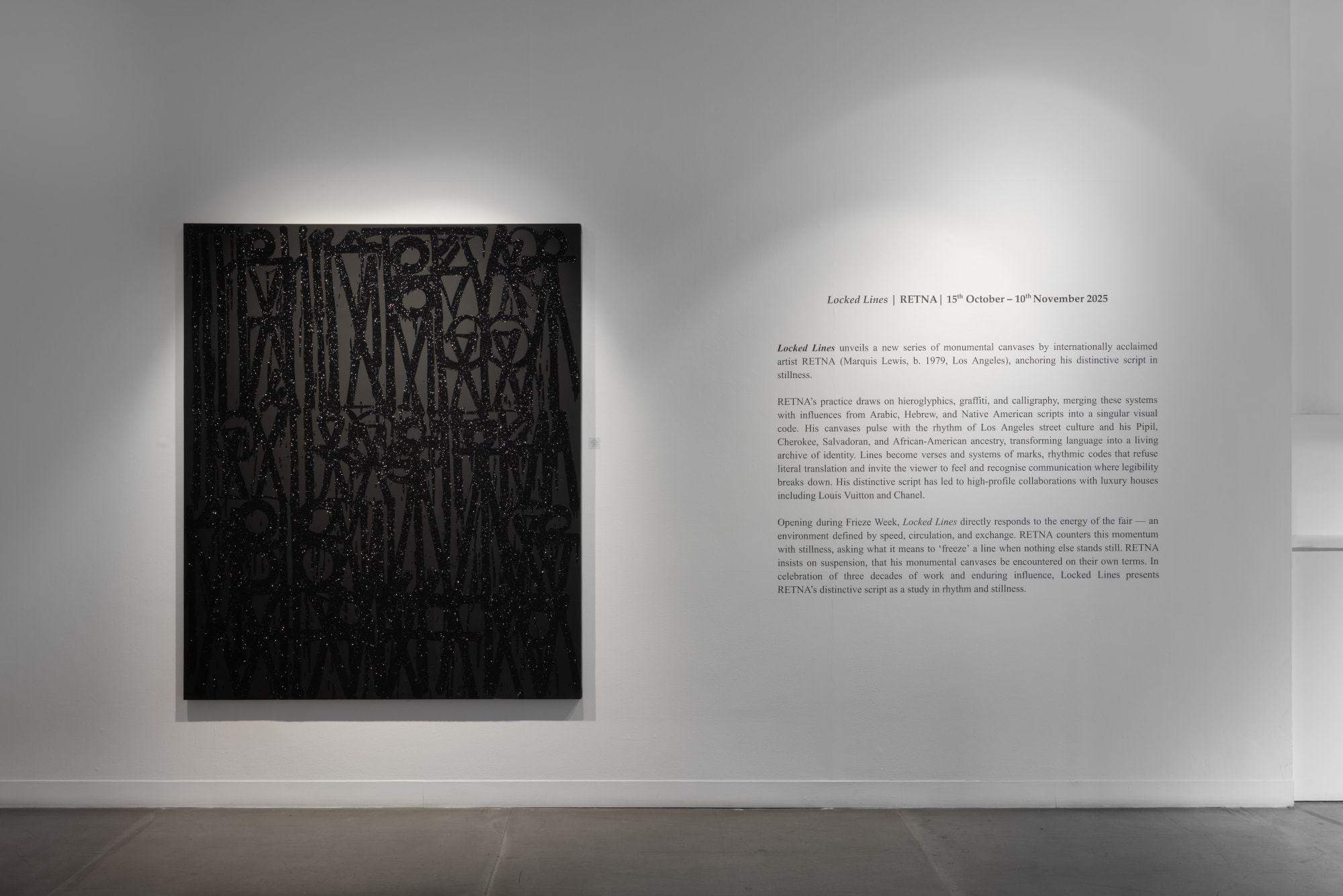 RETNA: Locked Lines | London