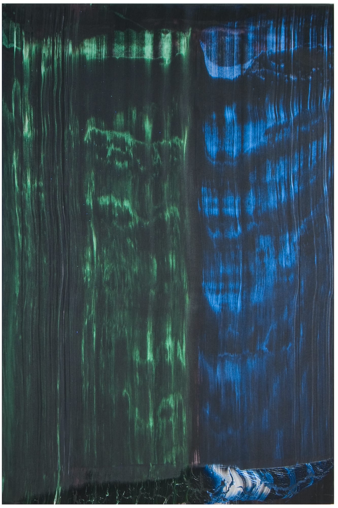 ED MOSES (1926-2018) Dappel, 2008 Acrylic on Canvas, 96 x 60in 243.8 x 152.4cm