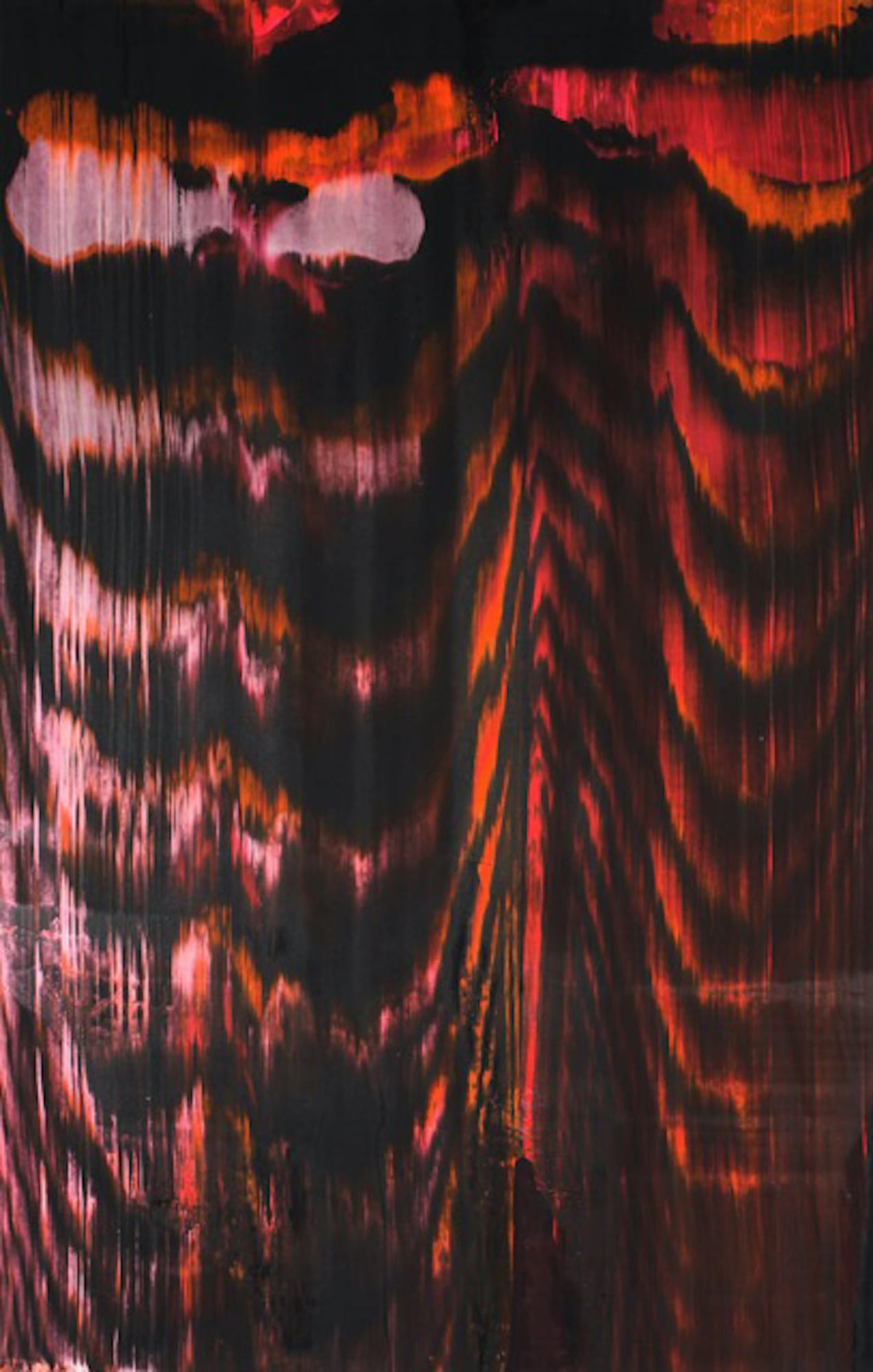 ED MOSES (1926-2018) Edward #2, 2008 Acrylic on Canvas, 96 x 60in 243.8 x 152.4cm