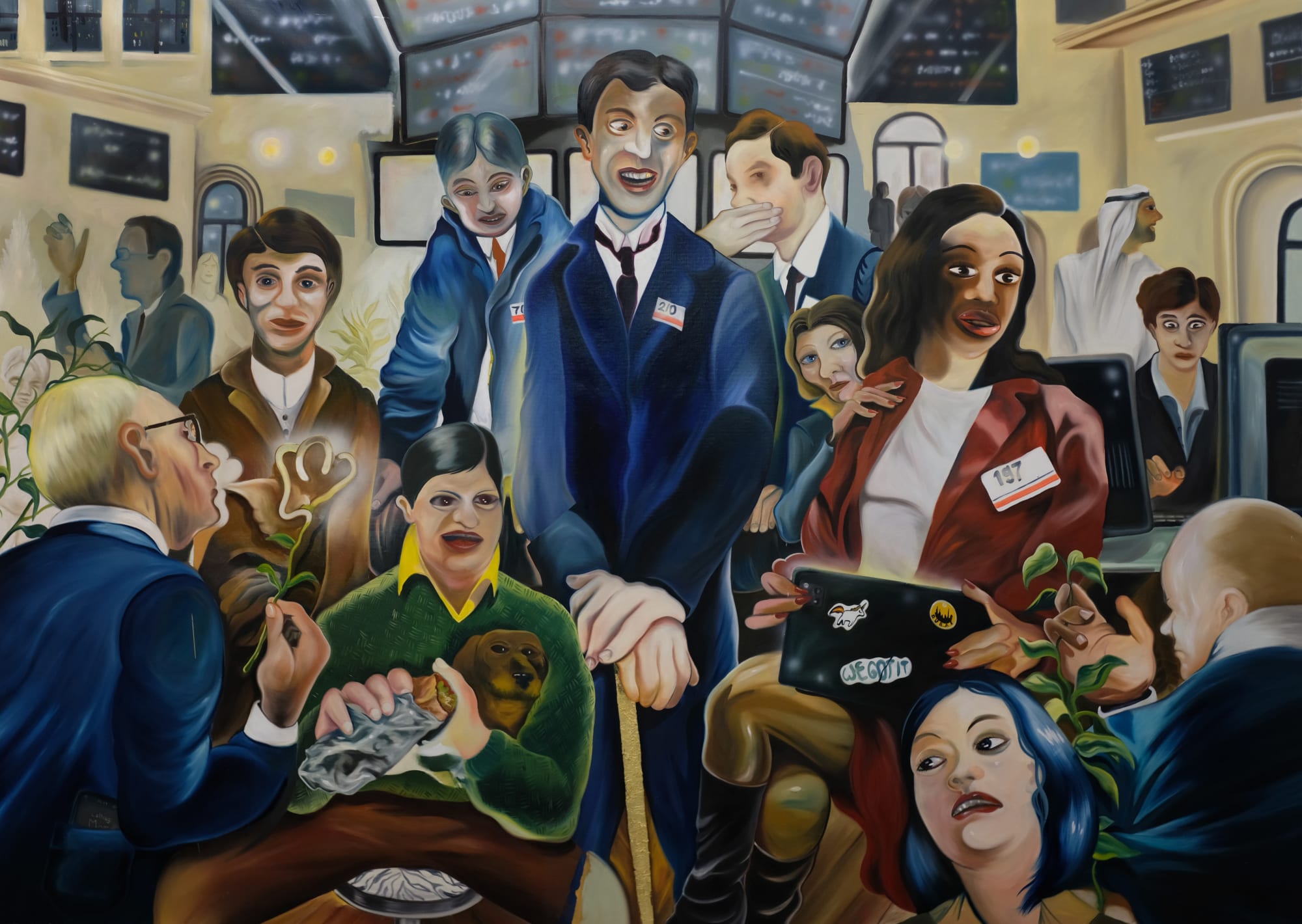 Yann Leto Wall Street #2, 2025