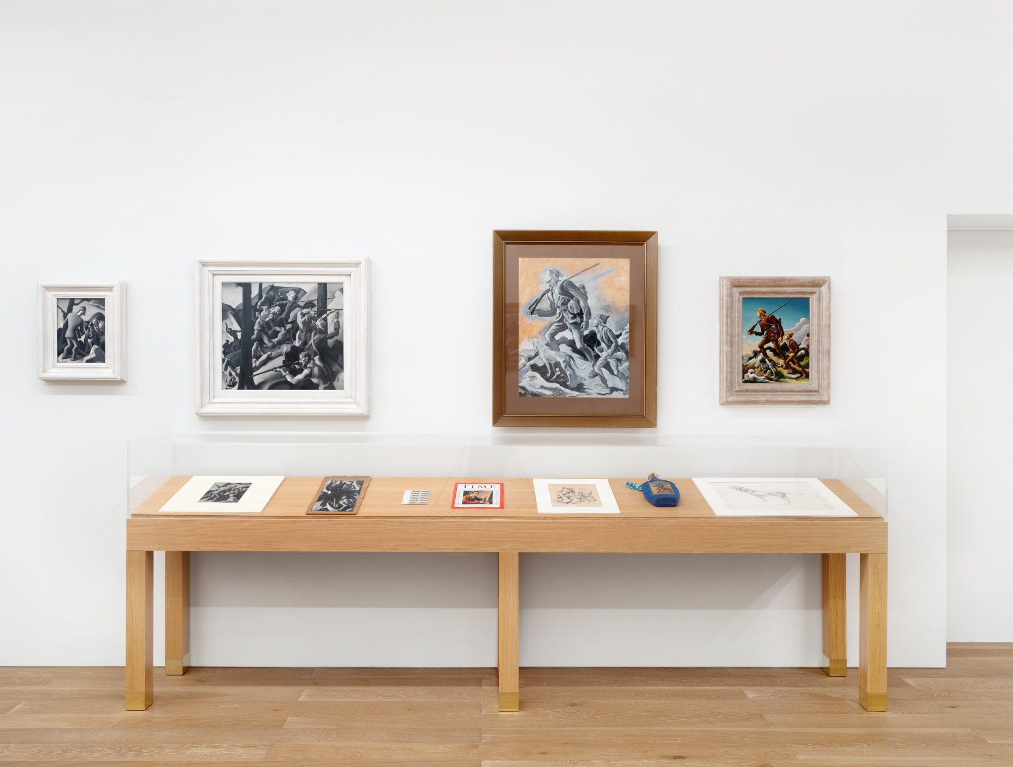 Thomas Hart Benton: Where Does The West Begin? installation image, photography credit: Olivia Divecchia