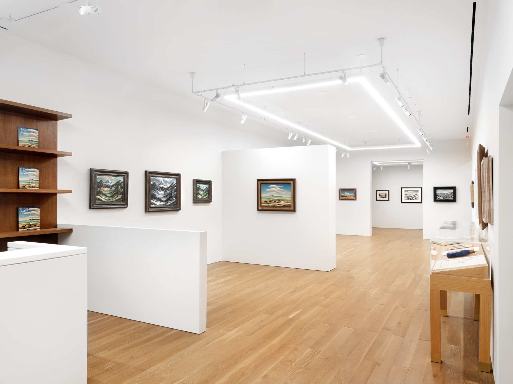 Thomas Hart Benton: Where Does The West Begin? installation image, photography credit: Olivia Divecchia