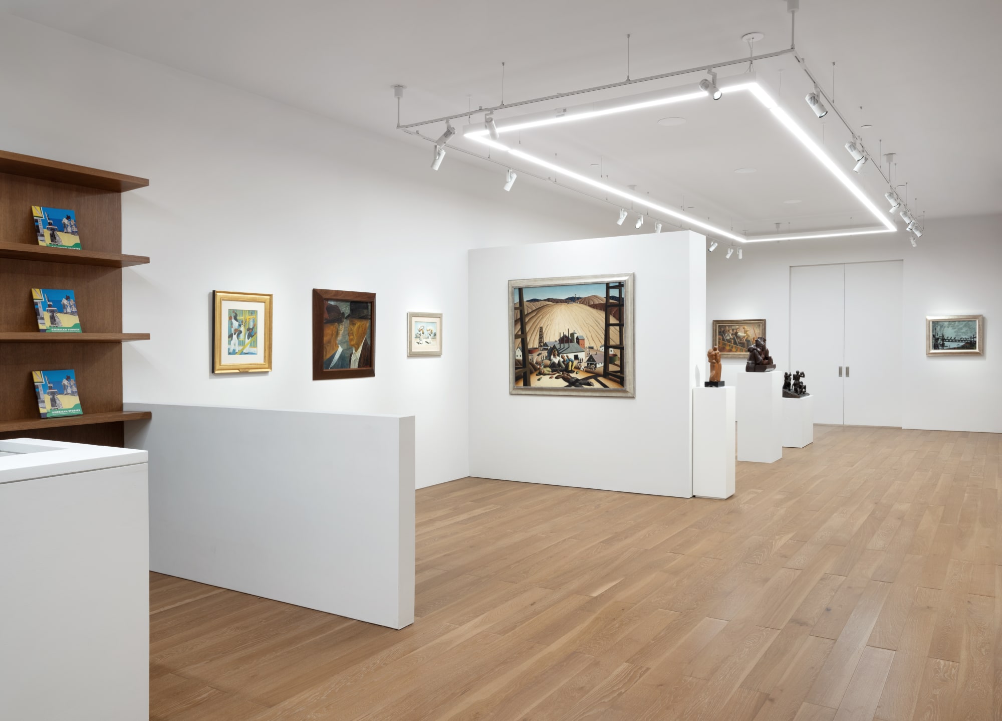 American Stories: The Kathleen Kennedy and Frank Marshall Collection installation image, photography credit: Olivia Divecchia