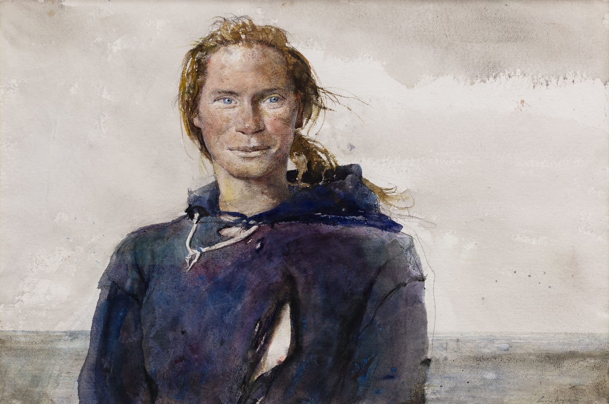 Andrew Wyeth (1917-2009) Blue-Eyed Susan, 1992 Signed at lower right: Andrew Wyeth Watercolor on paper 19¼ x 28⅞ inches 48.9 x 73.3 cm © Wyeth Foundation for American Art/Artists Rights Society (ARS), NY