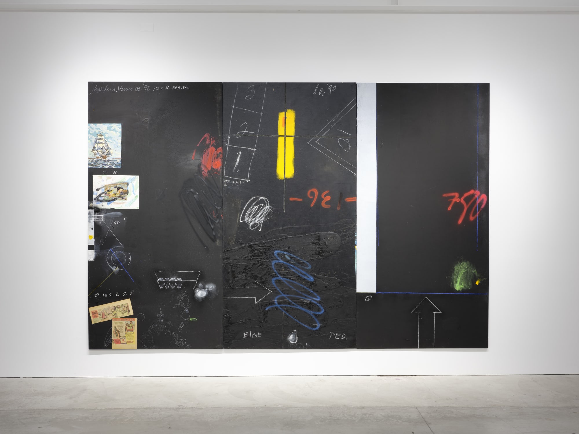 Raymond Saunders 40 Years: Paris/Oakland