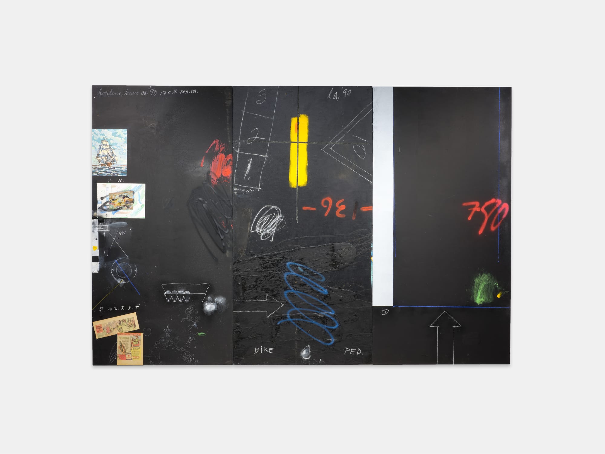 Raymond Saunders 40 Years: Paris/Oakland