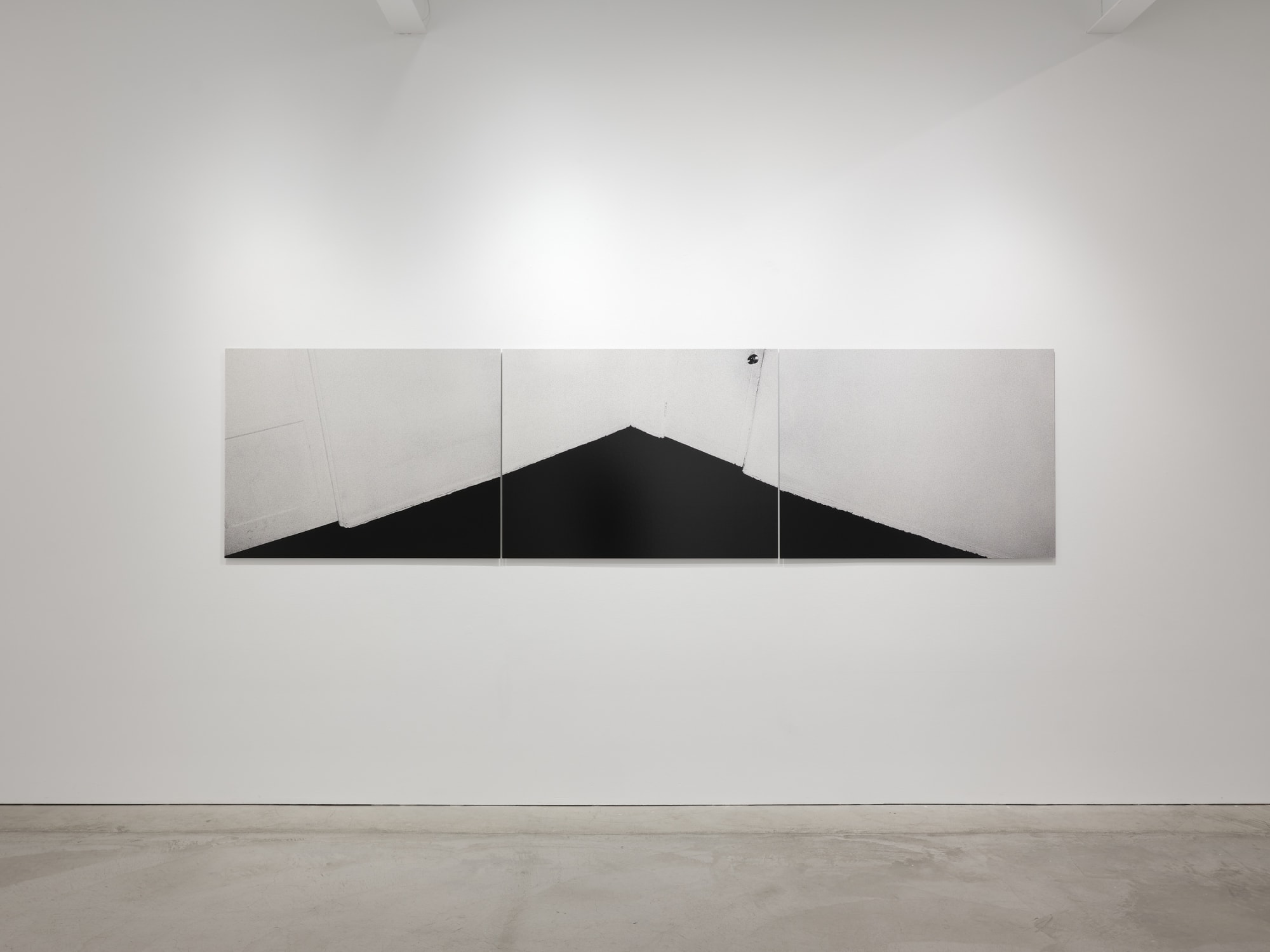 Steve Kahn Triptych #3 Mural, 1976/2017 three contemporary archival pigment prints mounted on aluminum panels 36” x 12’ [HxW] (91.44 x 365.76 cm) unique