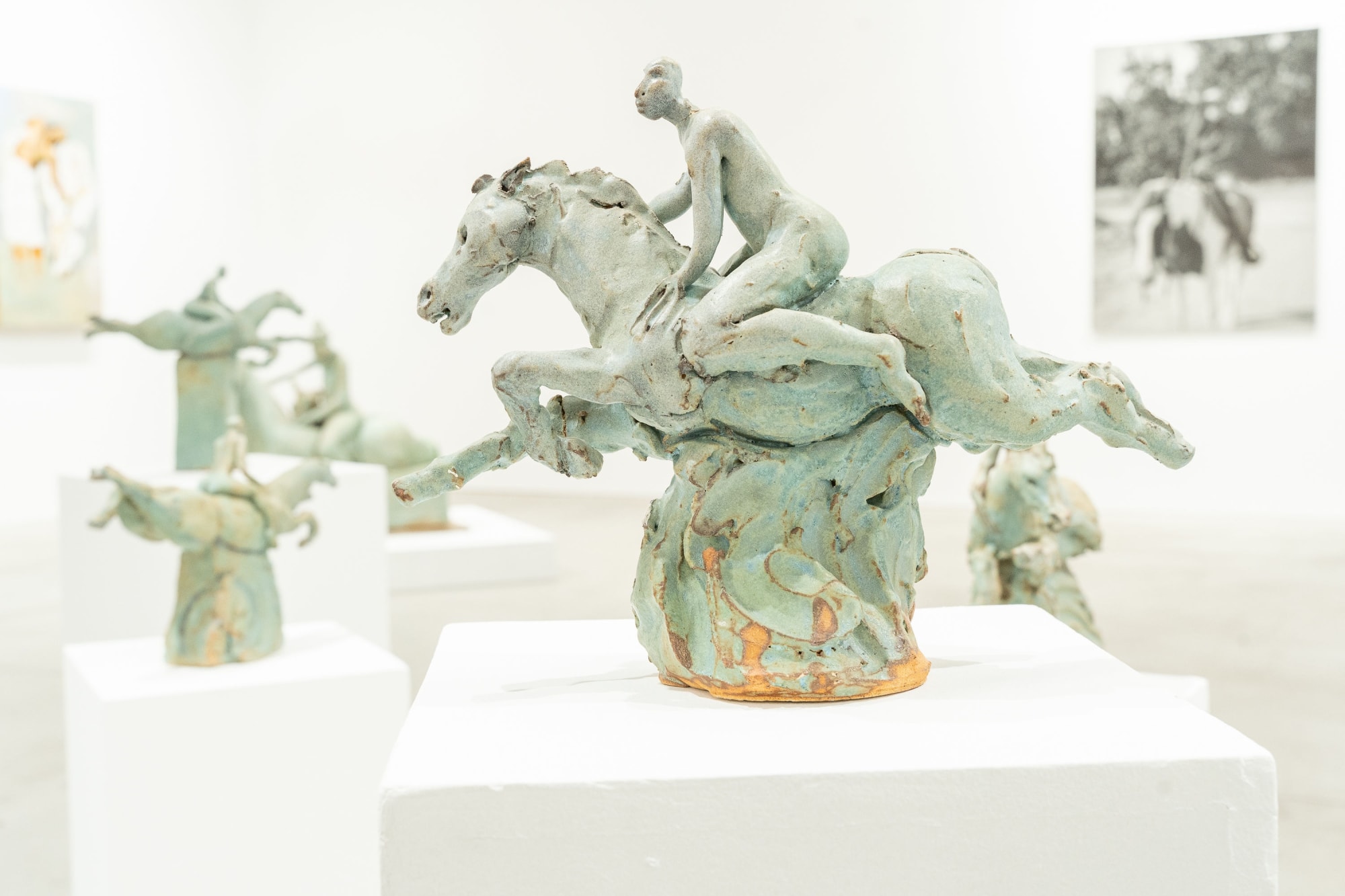 Susannah Israel Soaring, 2017 Stoneware with celadon glaze