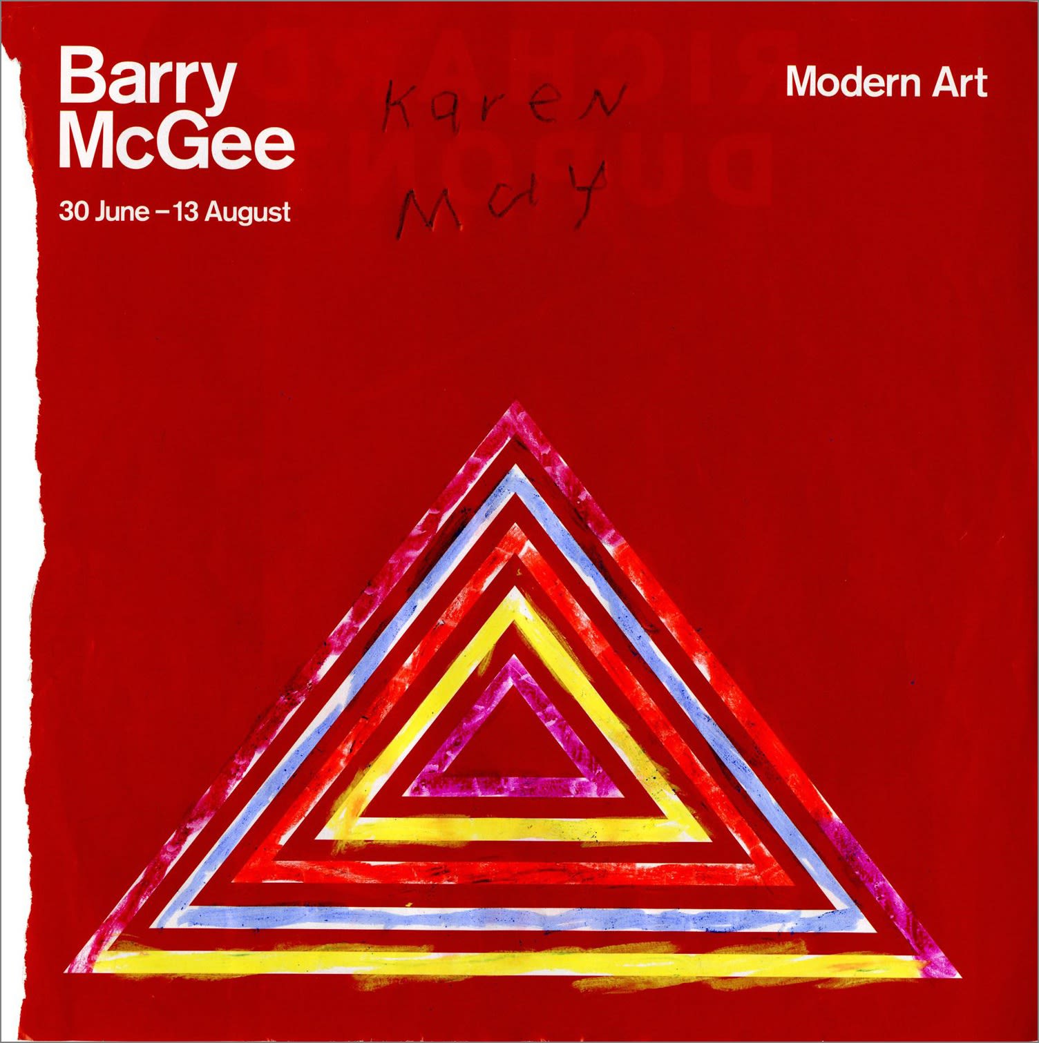 Karen May Untitled, 2017 Mixed media 10½ x 10½ inches