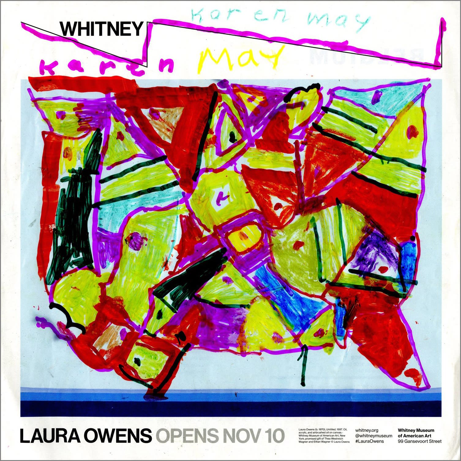 Karen May Untitled, 2018 Mixed media 10½ x 10½ inches