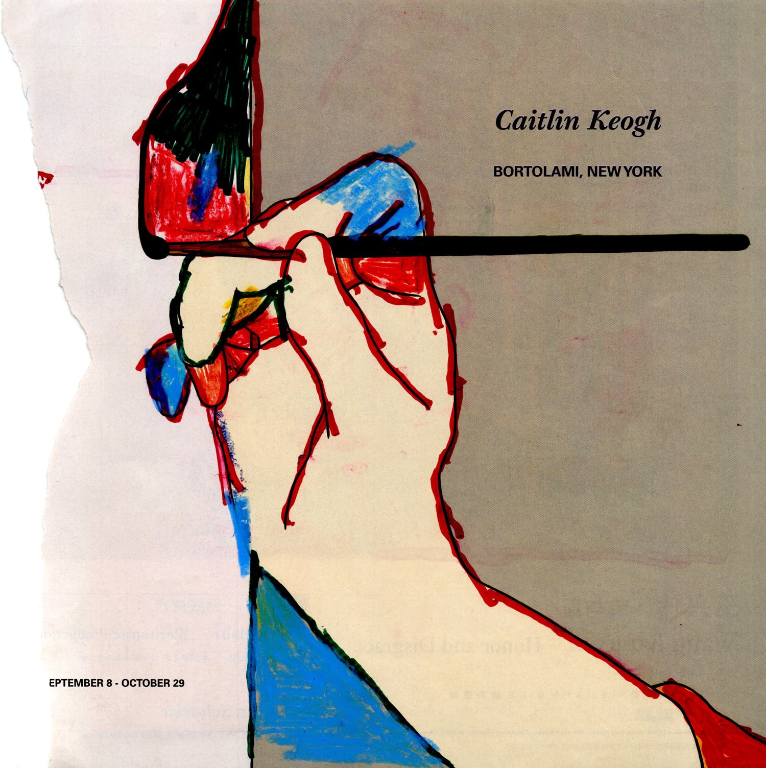 Karen May Untitled, 2019 Mixed media 10 1/2 x 10 1/2 inches