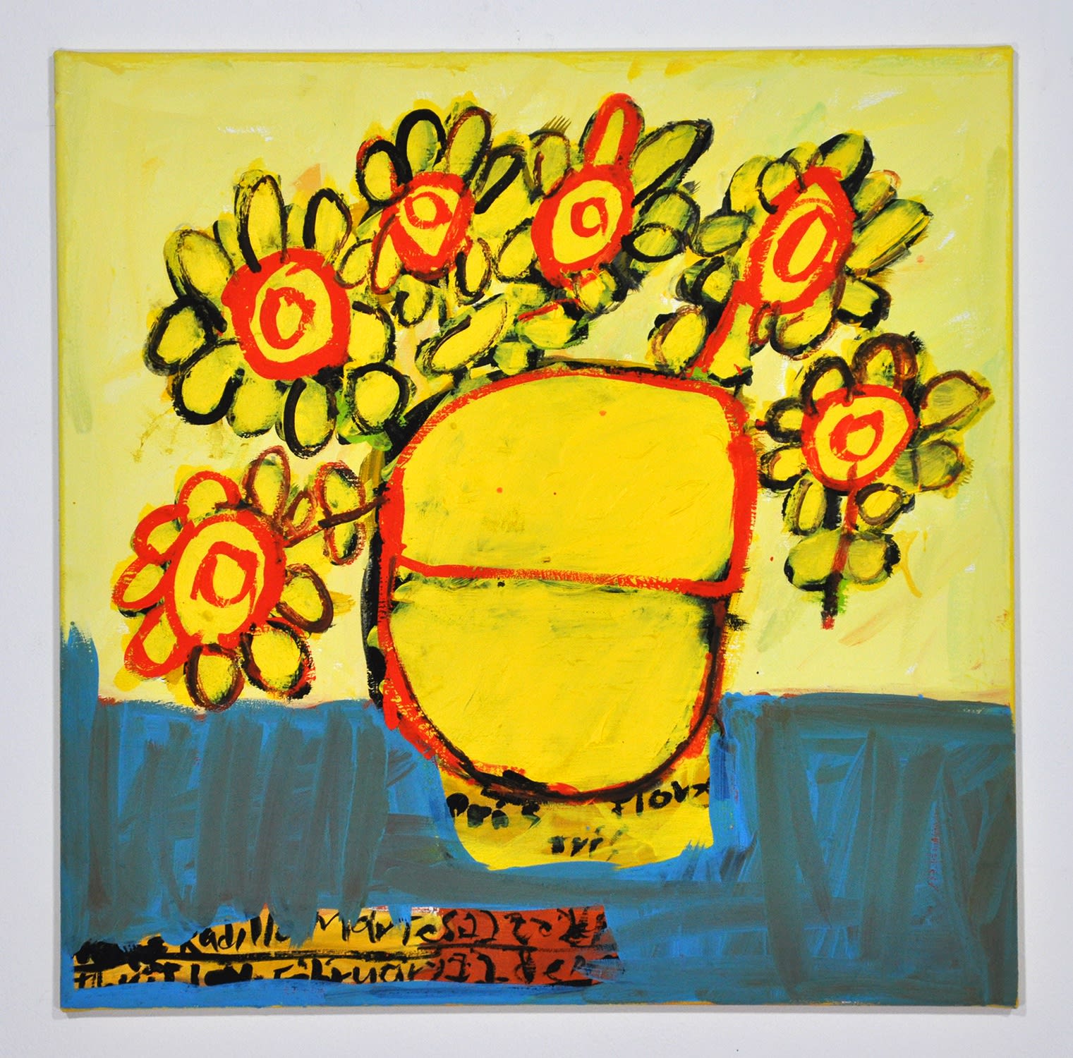 Maria Radilla Untitled (After Van Gogh), 2025 Acrylic on canvas 24 x 24 inches