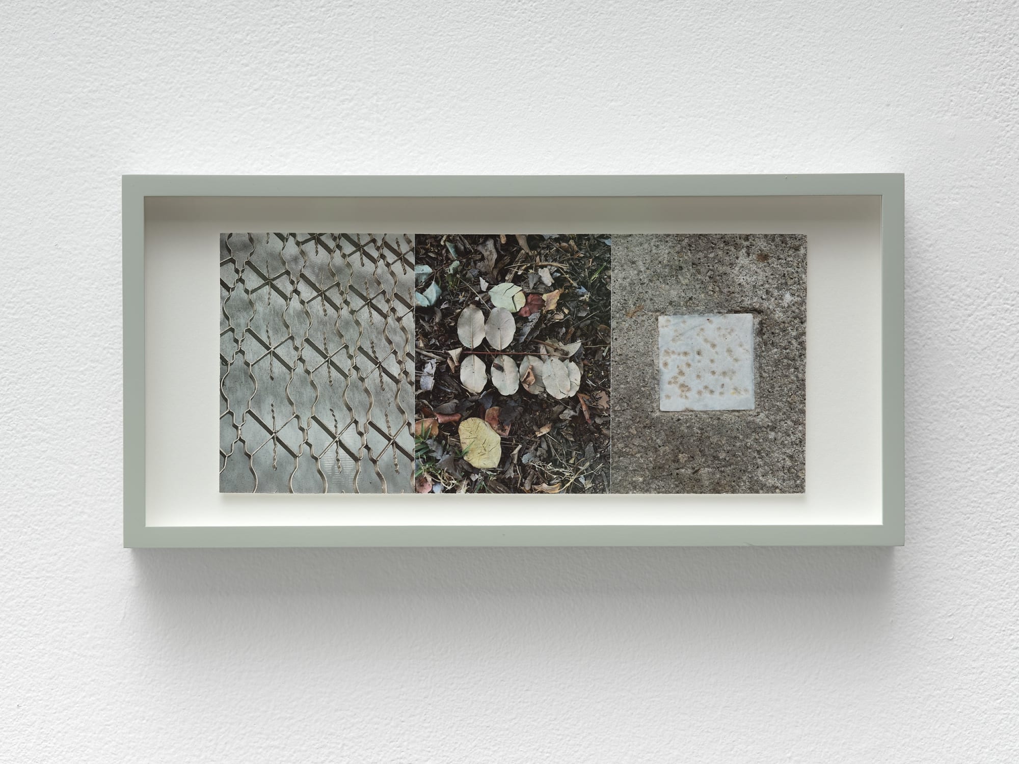 Luz Carabaño notas grises, 2025 Archival pigment print 6 1/4 x 13 1/2 in. (framed) 15.88 x 34.29 cm (framed)