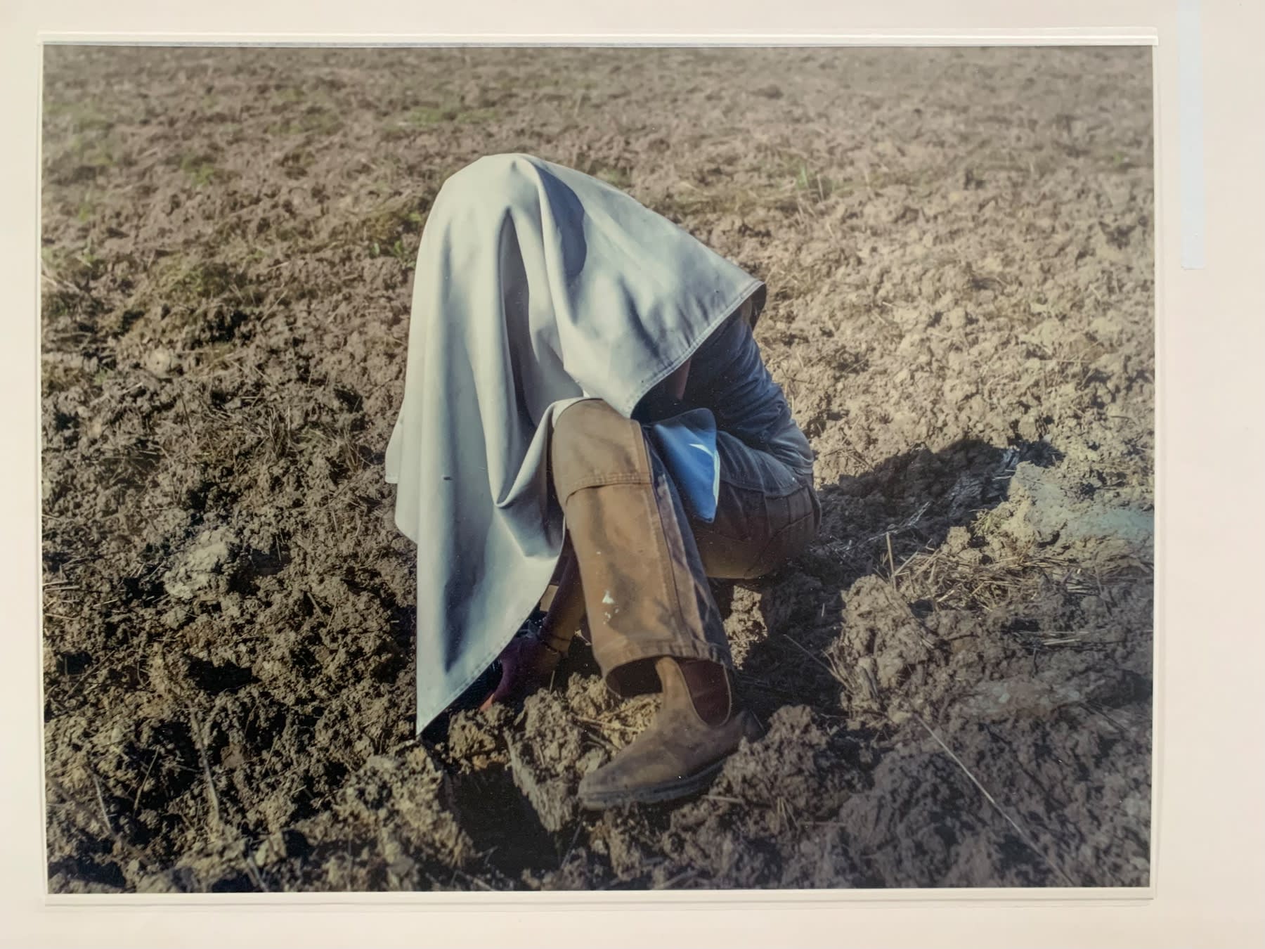 Raymond Meeks Givenness 4895, 2022 Color pigment on transparency 11 x 14 inches