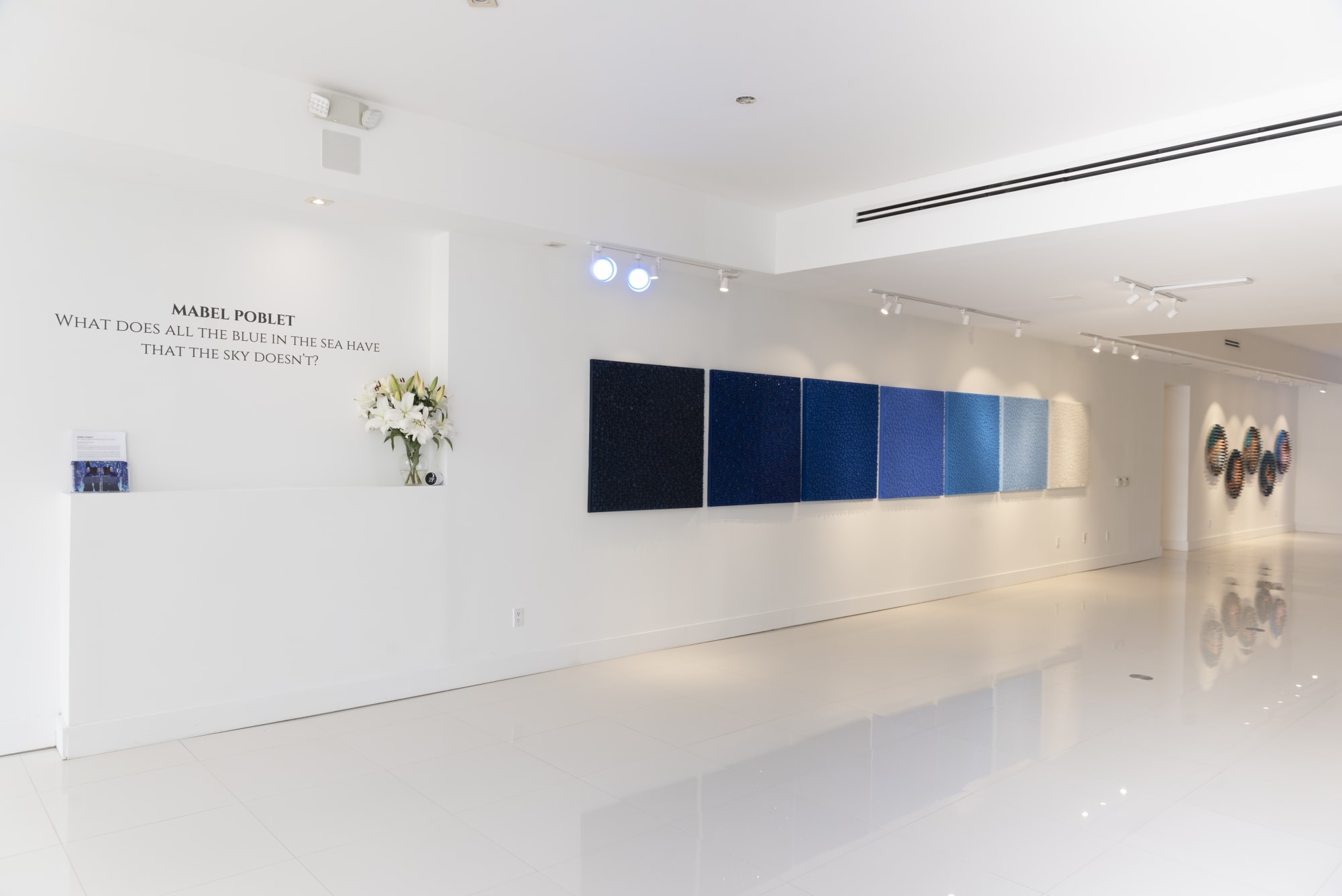 Mabel Poblet: What does all the blue in the sea have that the sky doesn’t?