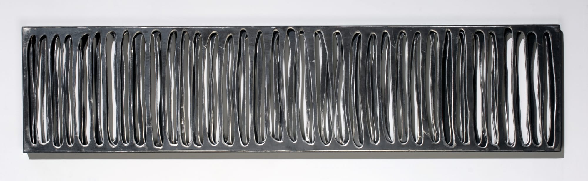 Metal Layered Box with Lines, 2007