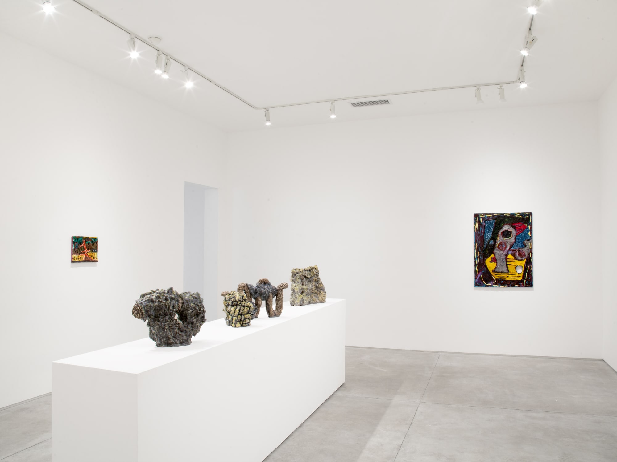 Yevgeniya Baras and Julia Haft-Candell, Parts of Speech, intallation view, 2020