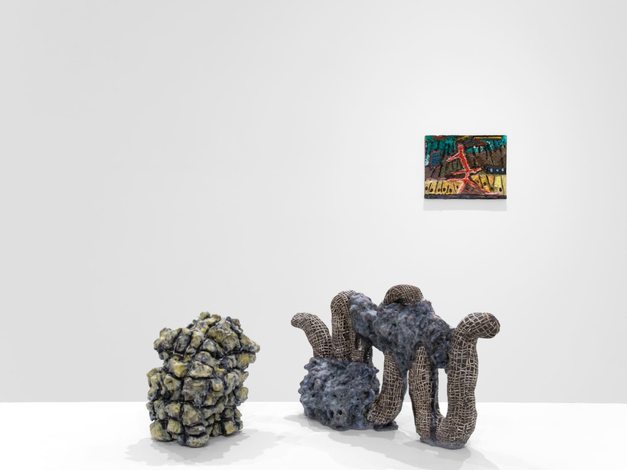 Yevgeniya Baras and Julia Haft-Candell, Parts of Speech, intallation view, 2020