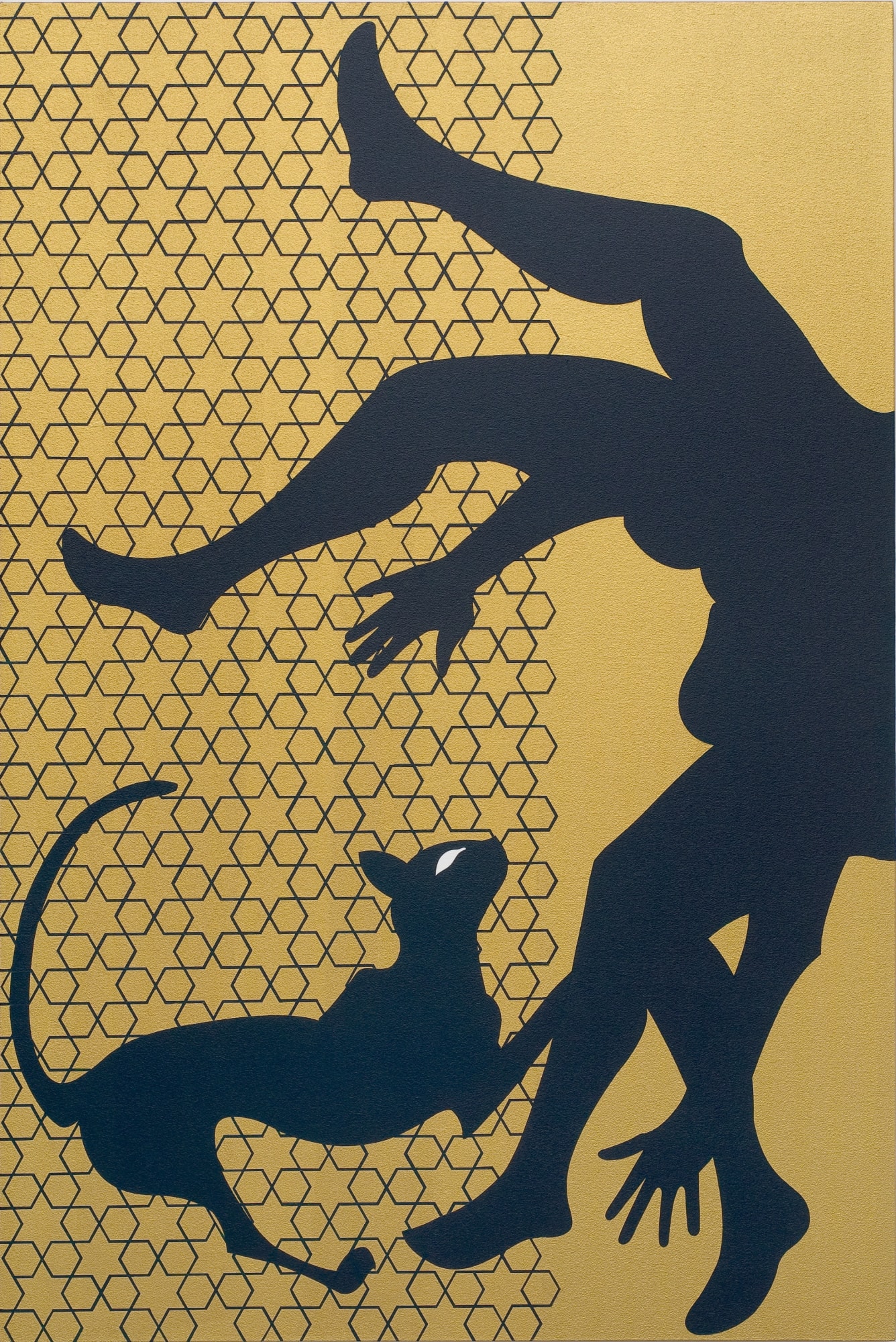 Marina Kappos, 129 Politicus, 2008 Acrylic on Canvas, 72 x 48 in