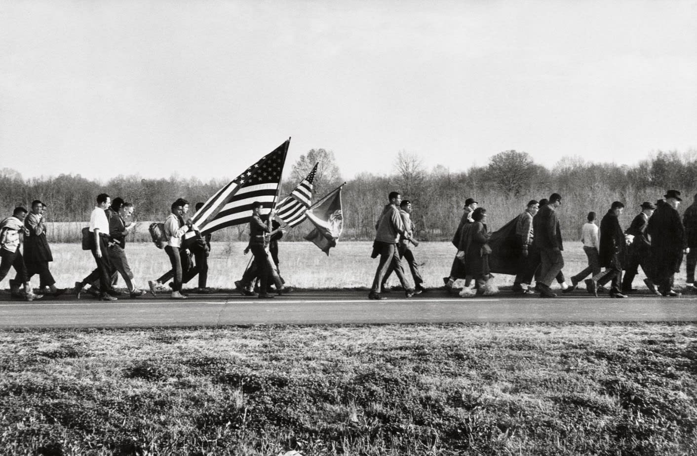 Steve Schapiro On the Road, Selma March, 1965