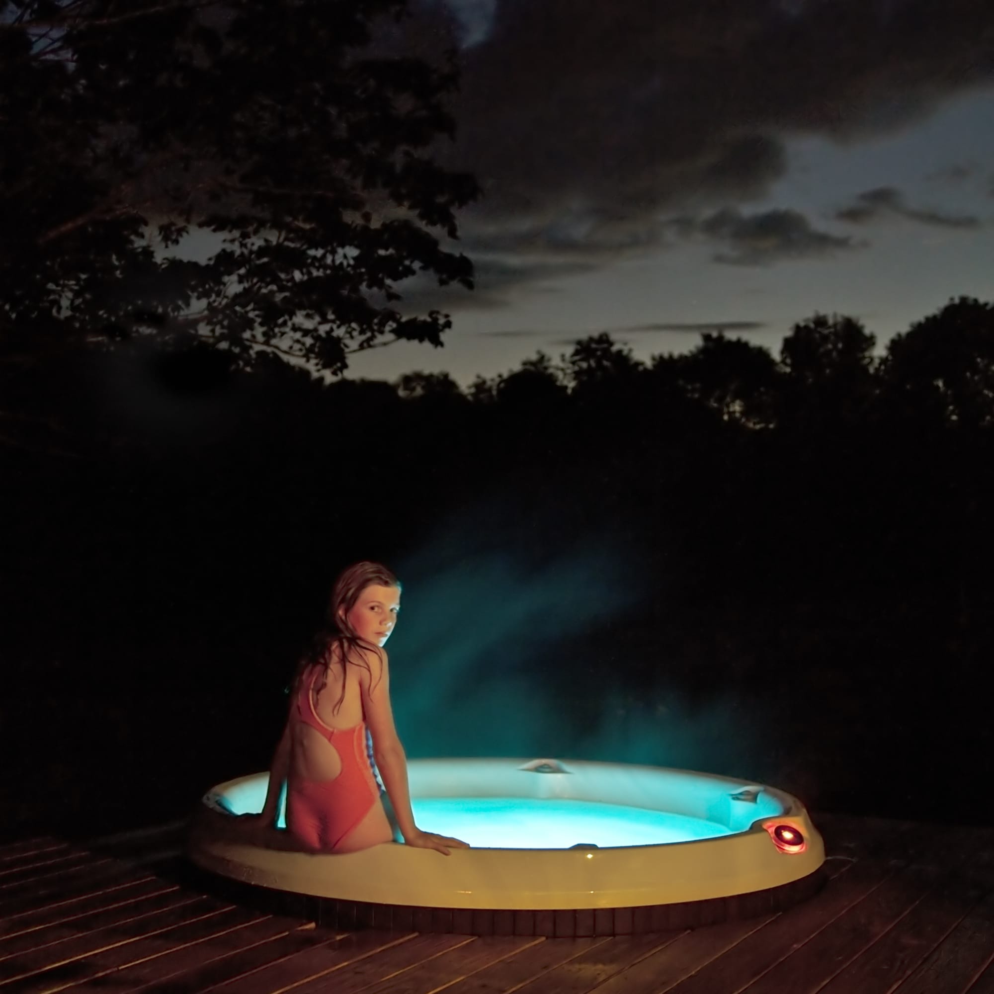 Cig Harvey, The Hot Tub, Syd, Rockport, Maine, 2011 14 x 14 inch chromogenic dye coupler print Edition of 10 28 x 28 inch chromogenic dye coupler print Edition of 7 40 x 40 inch chromogenic dye coupler print Edition of 5