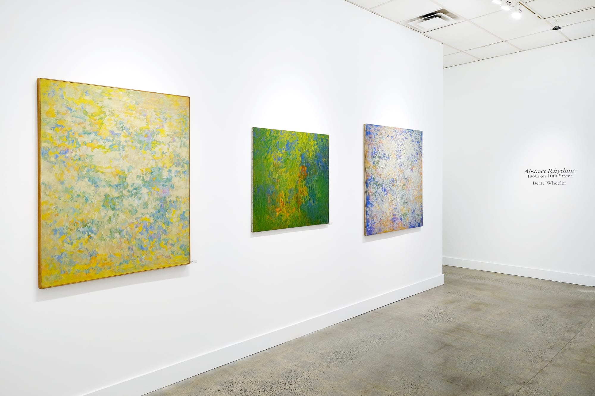 Beate Wheeler's Abstract Rhythms: 1960s on 10th Street