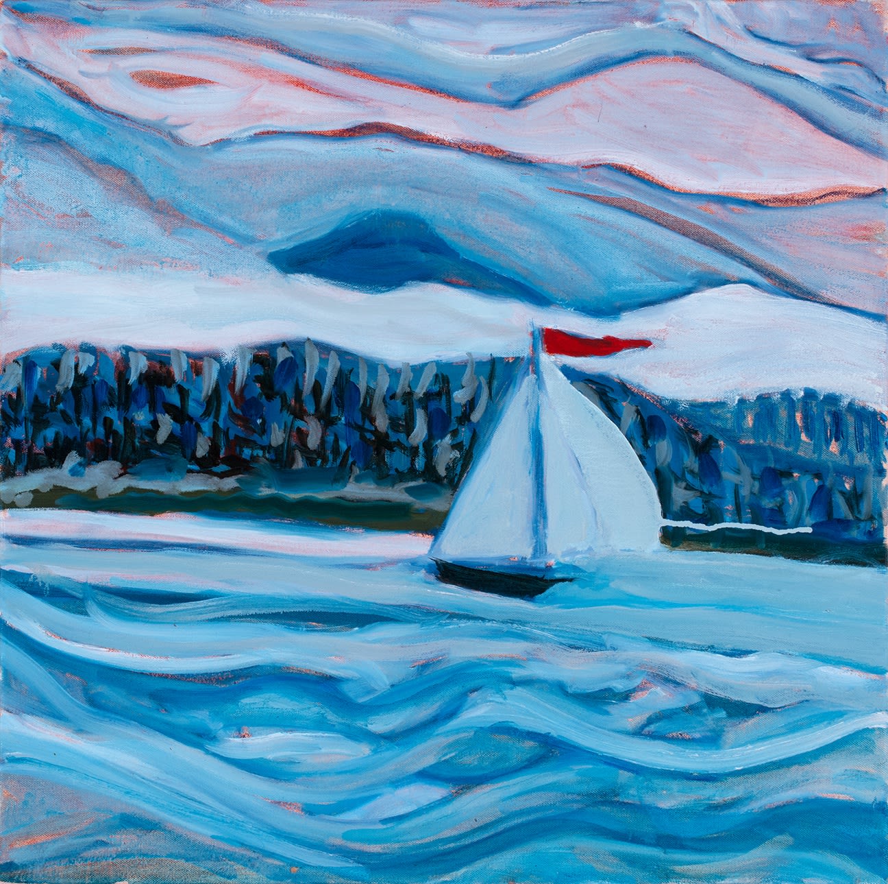 Brita Holmquist: Overhomer - Paintings from Around the Bay