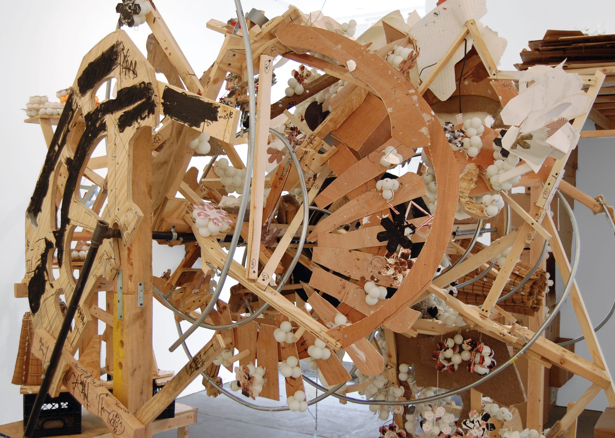 Installation view from Greg Smith's "Asterisk" exhibition at Susan Inglett Gallery