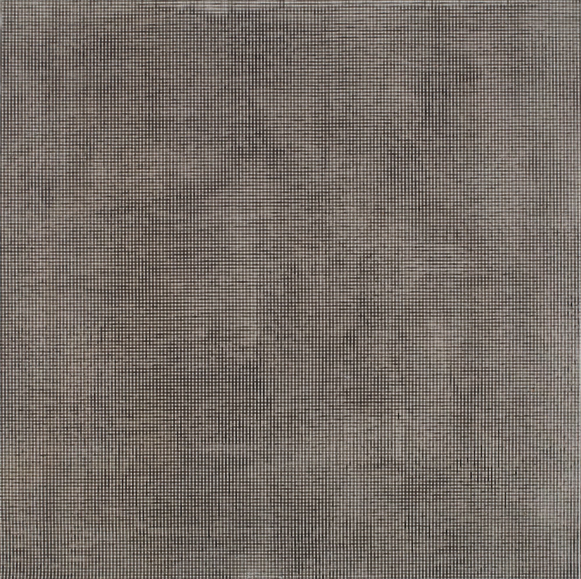 Black and grey gridded artwork