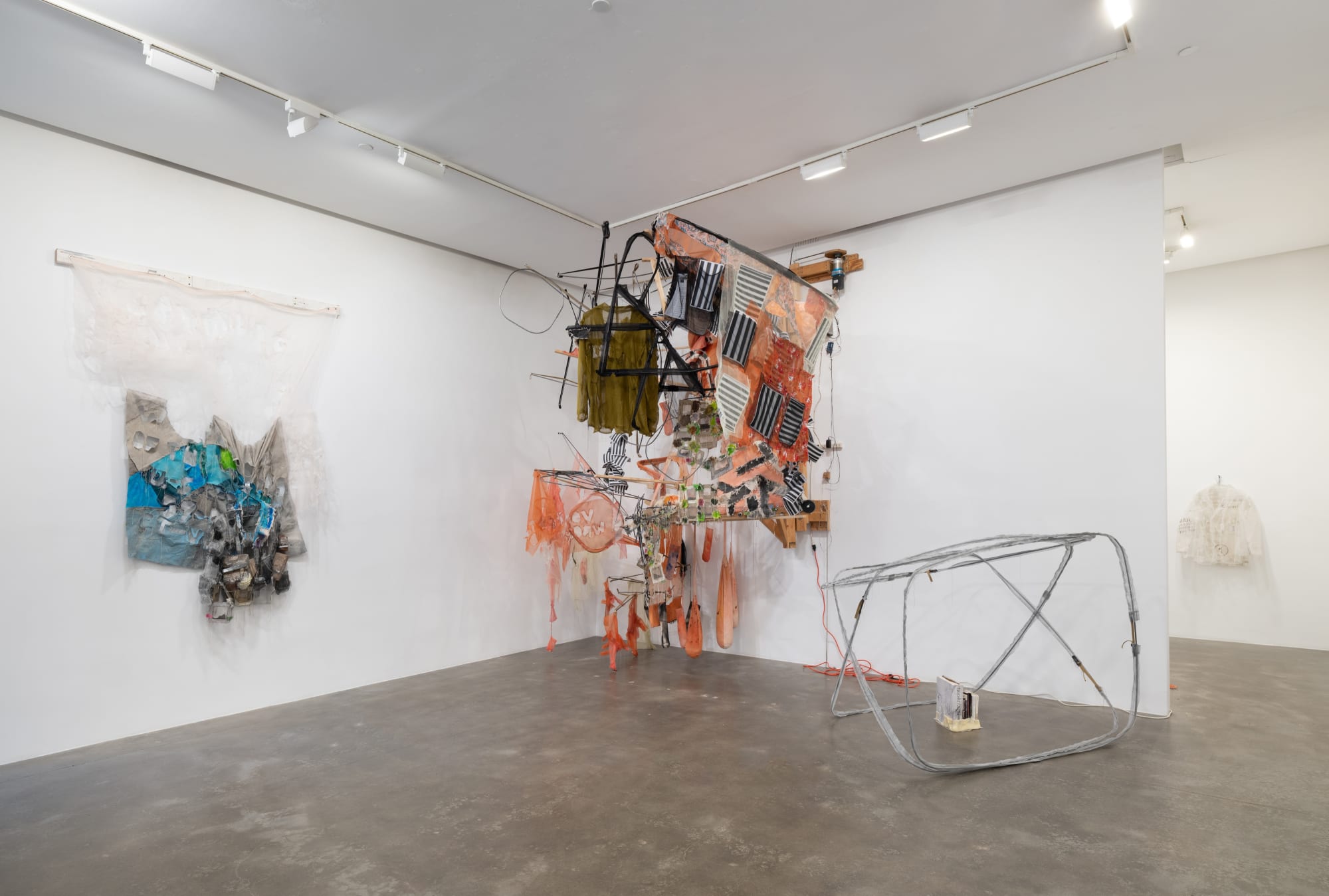 Installation view of Every Void of dwmlc.net at Susan Inglett Gallery, NYC (13 June - 25 July 2025)