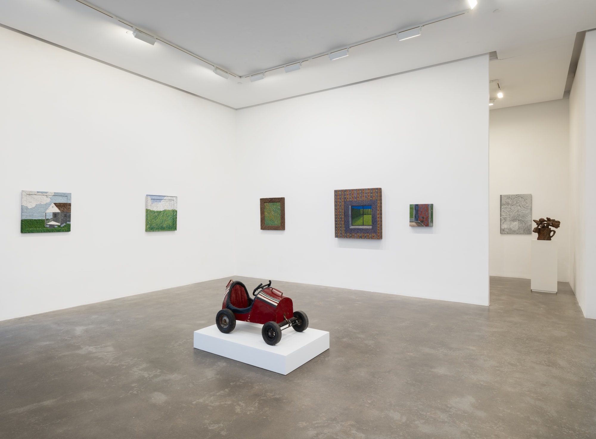 Installation view of Take It Easy, Kid at Susan Inglett Gallery, NYC