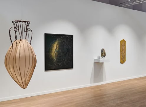 22 January 2026 Maren Hassinger features in Wendi Norris' booth at FOG Art + Design Fair, alongside Leonora Carrington, Rohini Devasher, Lisa Jo, Simone Leigh, Enrique Martínez Celaya, Leo Marz, Wolfgang Paalen, and Marie Wilson. Read More Here