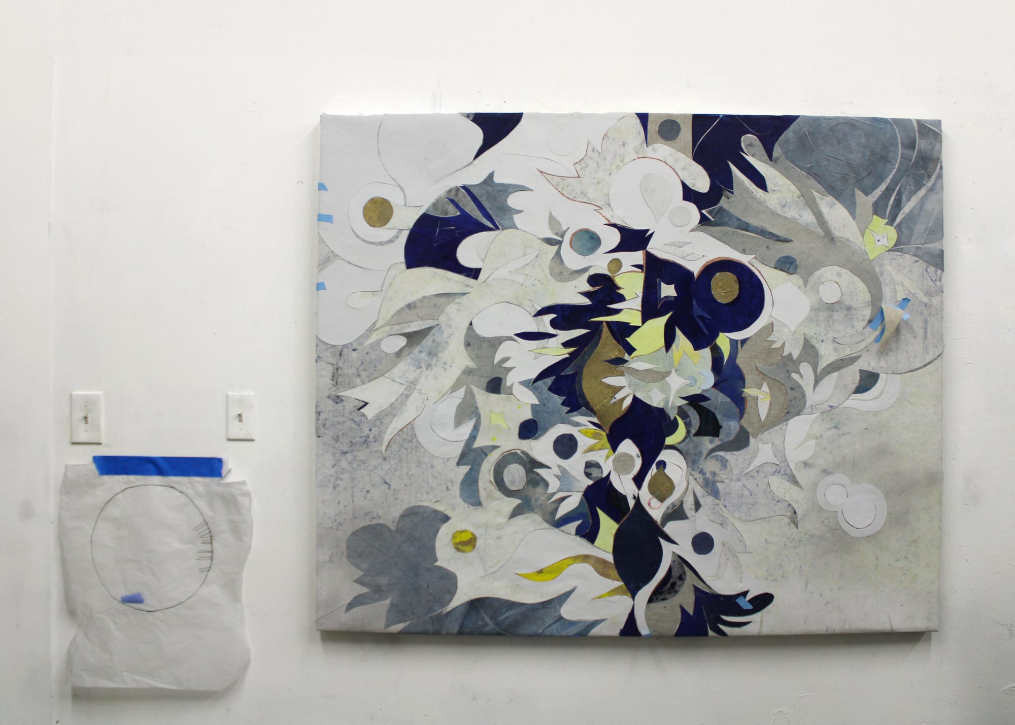 Artist's studio, 2023