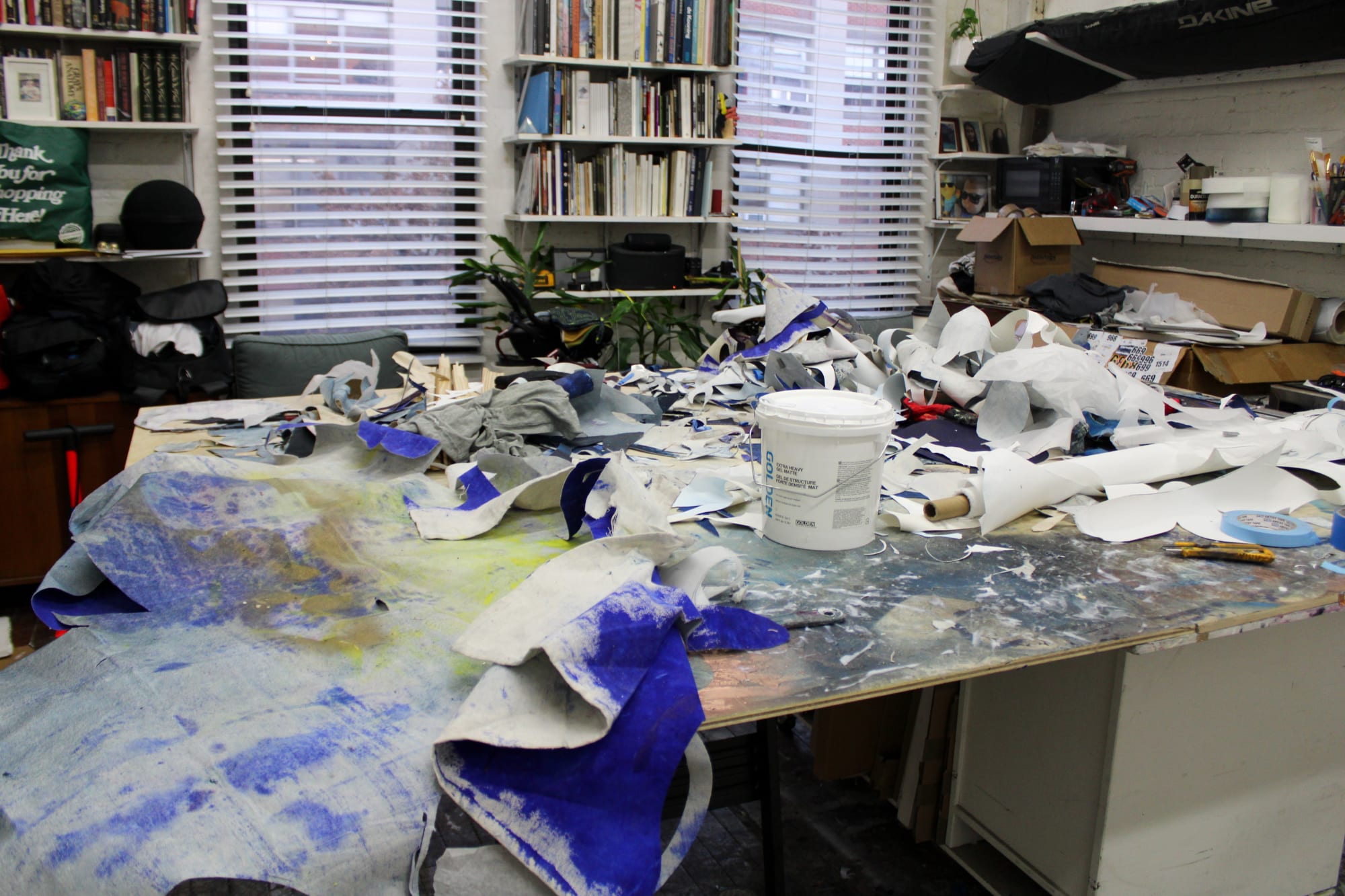 Artist's studio, 2023