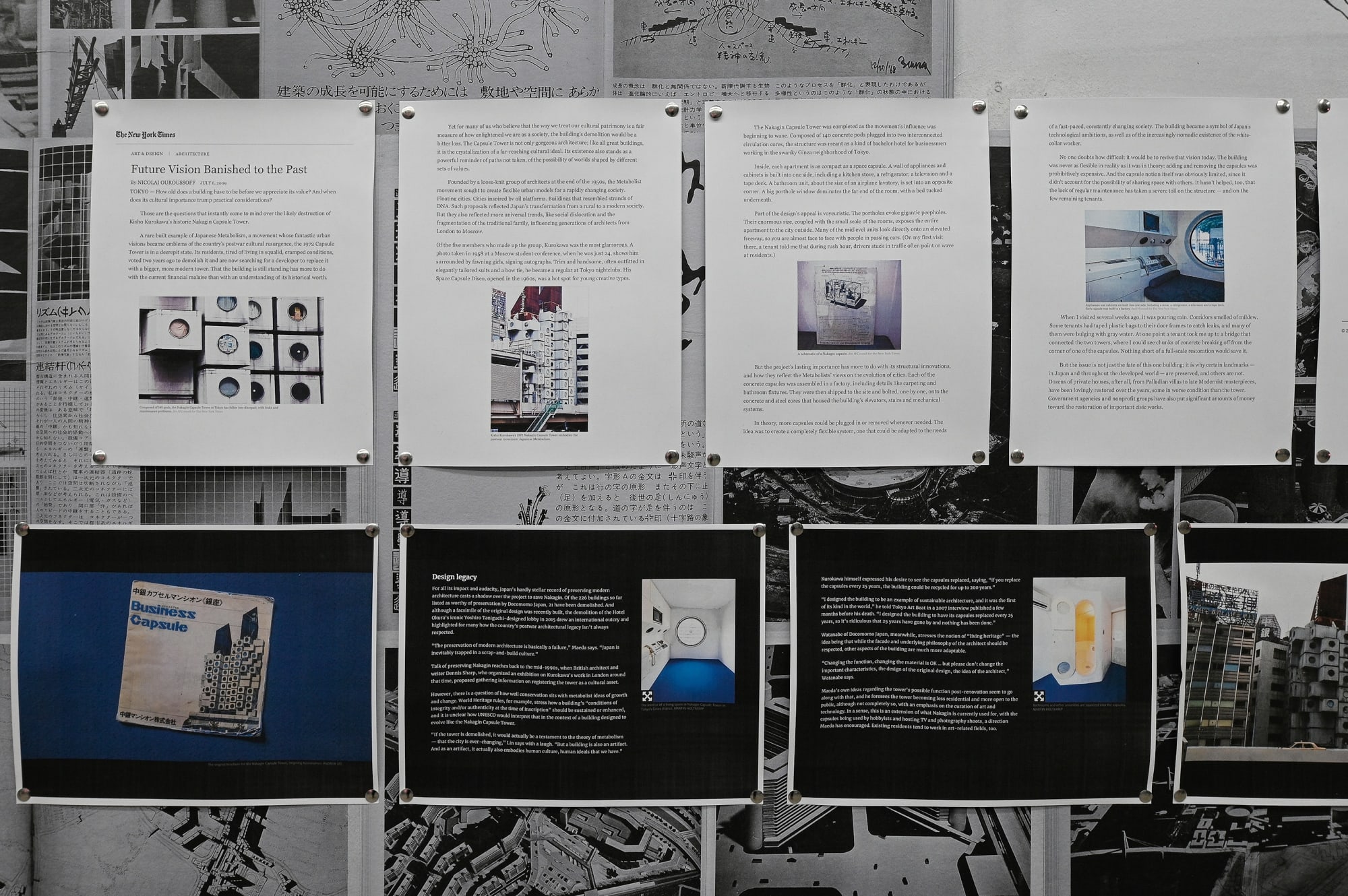 A show about an architectural monograph