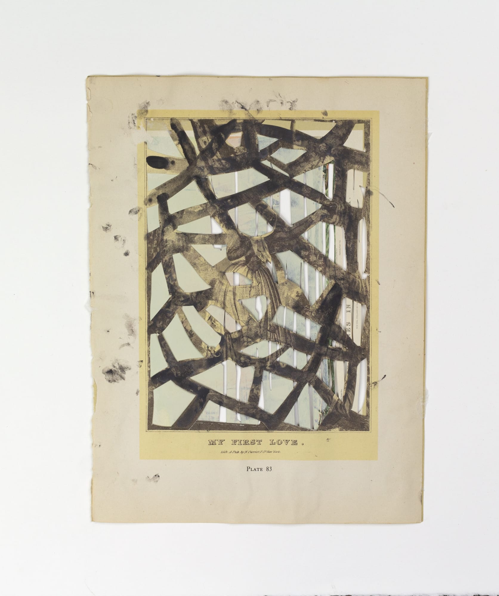 Deborah Dancy body of evidence the abridged currier and ives altered book Marcia wood gallery