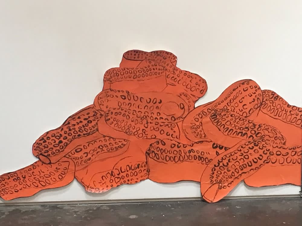 George Long cut out artist ink