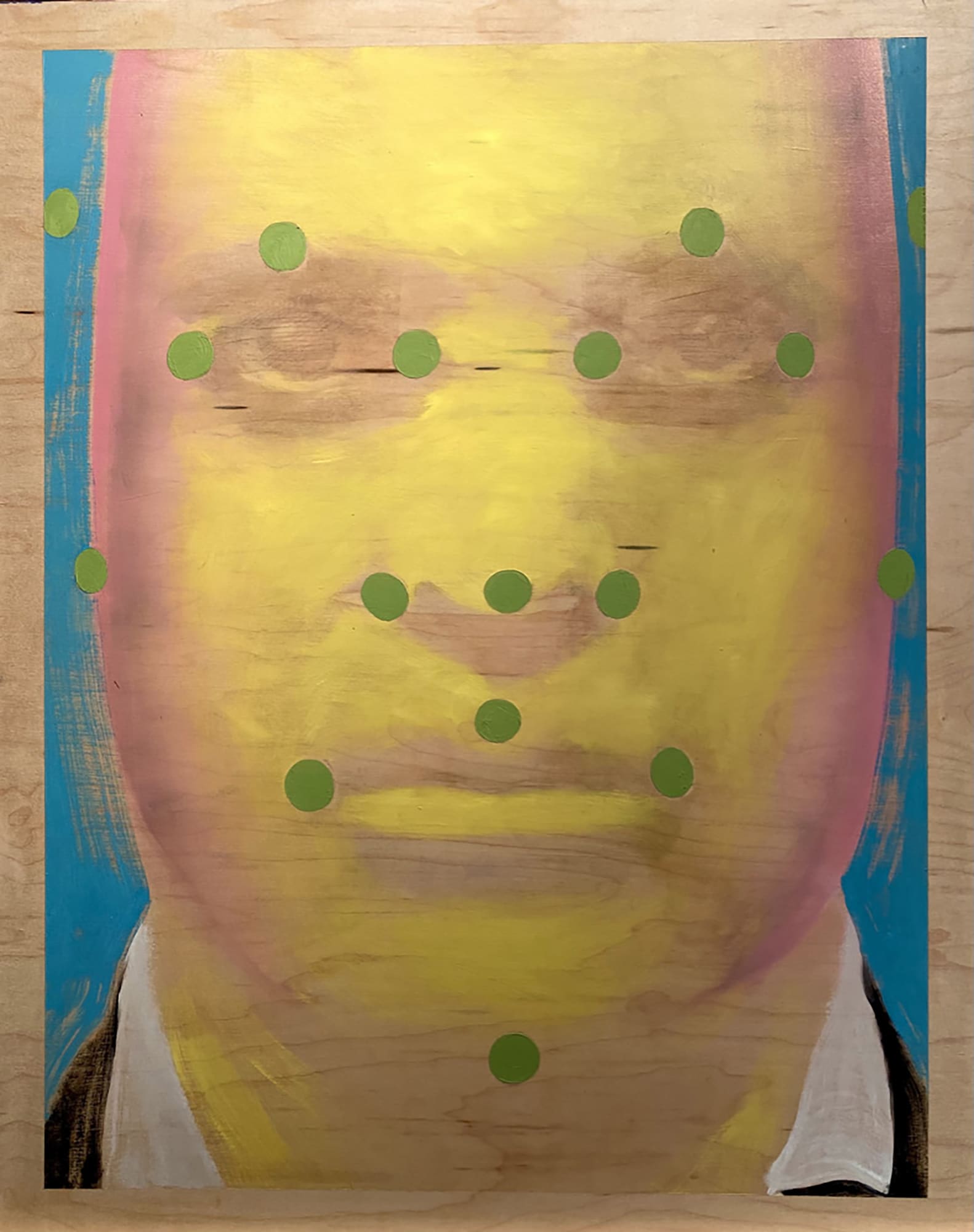 Timothy McDowell oil painting panel painting portraits Marcia Wood Gallery