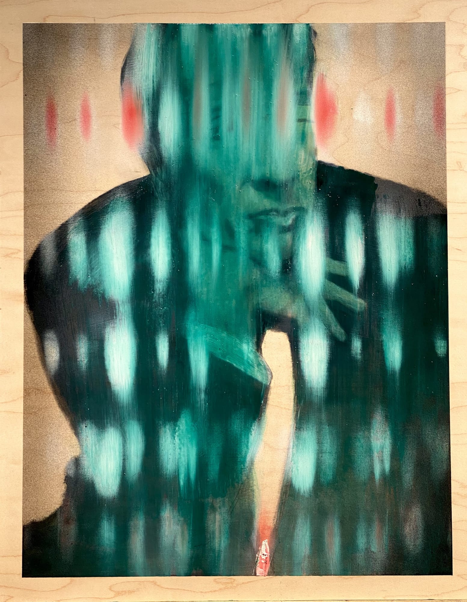 Timothy McDowell oil painting panel painting portraits Marcia Wood Gallery