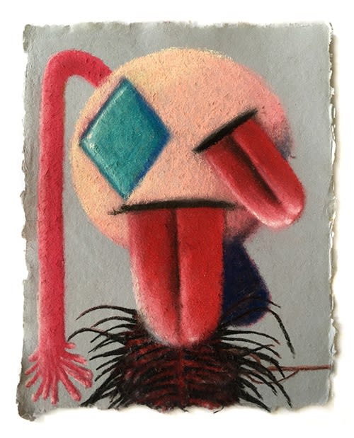 Mie Yim quarantine drawing pastel on paper