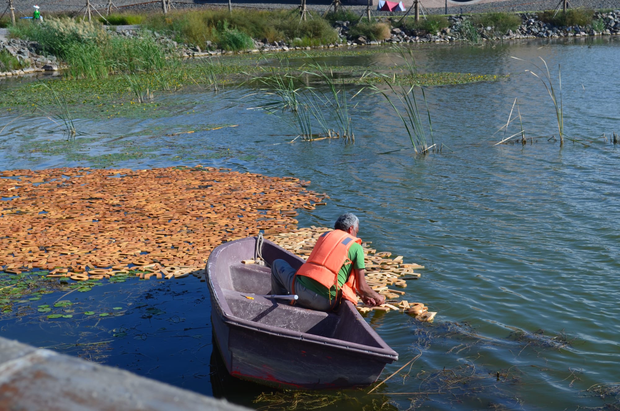DIRECTIONS, STANDING ON MUNGCUI LAKE, 2016