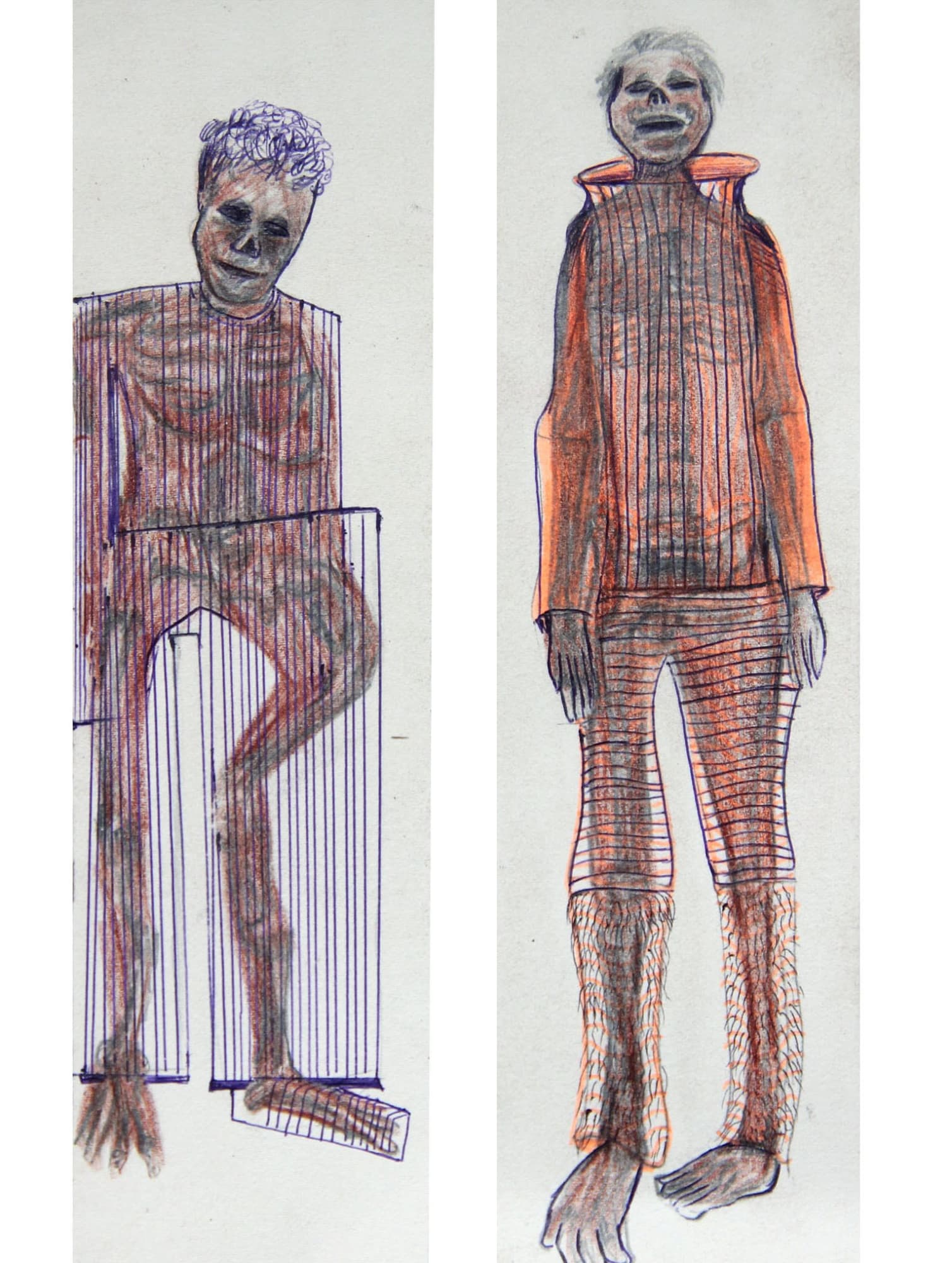 Untitled 2, 2018 Drawing and watercolor on paper 11 x 17 in. ₹ 4,000.00