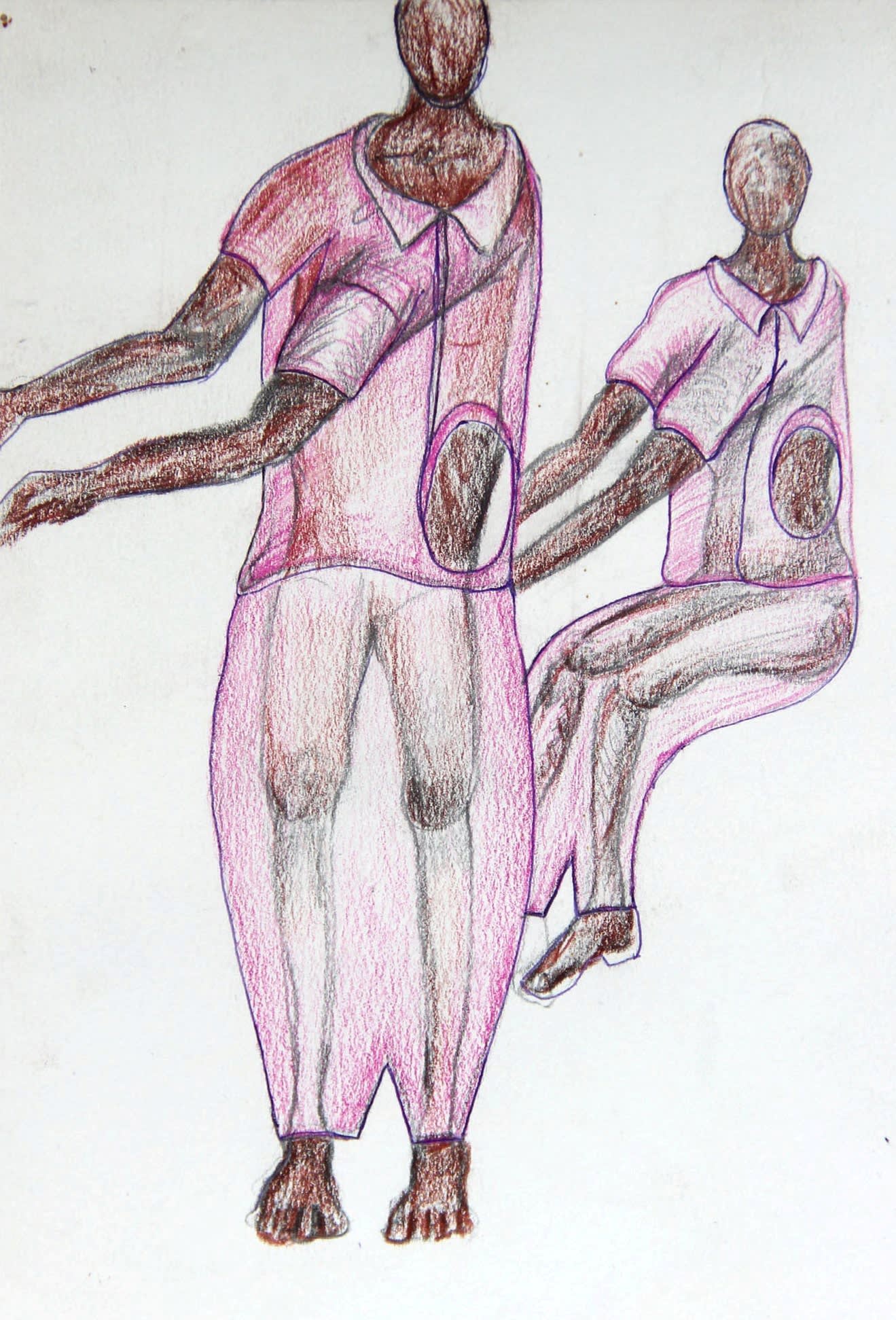 Untitled 8, 2018 Drawing and watercolor on paper 11 x 13 in. ₹ 4,000.00