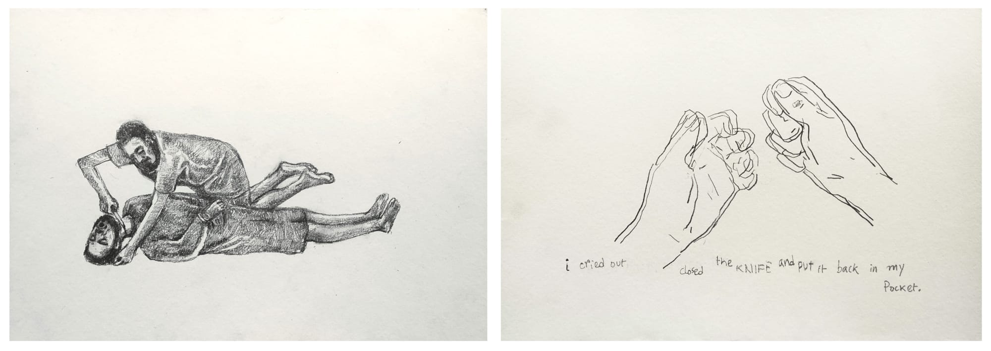 Drawing 10, 2020 Pencil on paper 6 x 16 in. ₹ 8,000.00