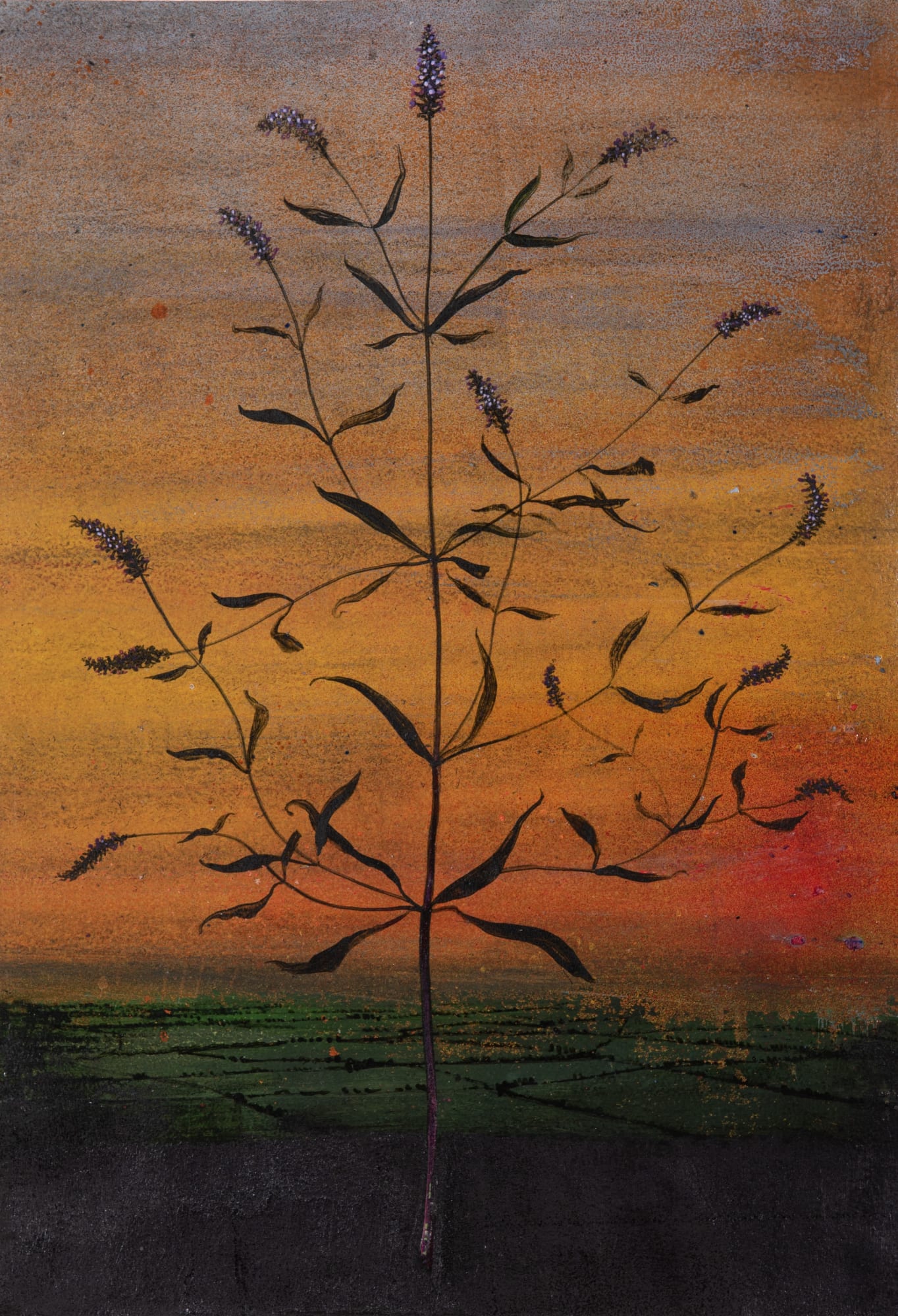 Michael Canning Untitled Study, 2019 Acrylic on paper. Signed in pencil. 29.7 x 20.2 cm (11 3/4 x 8 in)