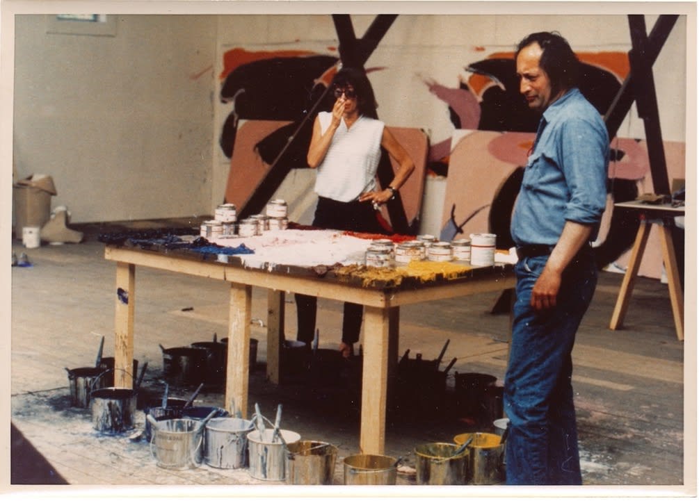 “Just as Bluhm was expanding his visual language, he, along with other painters still committed to some form of abstract expressionist painting, like his friends Mitchell and Francis.” - Zachary Ritter
