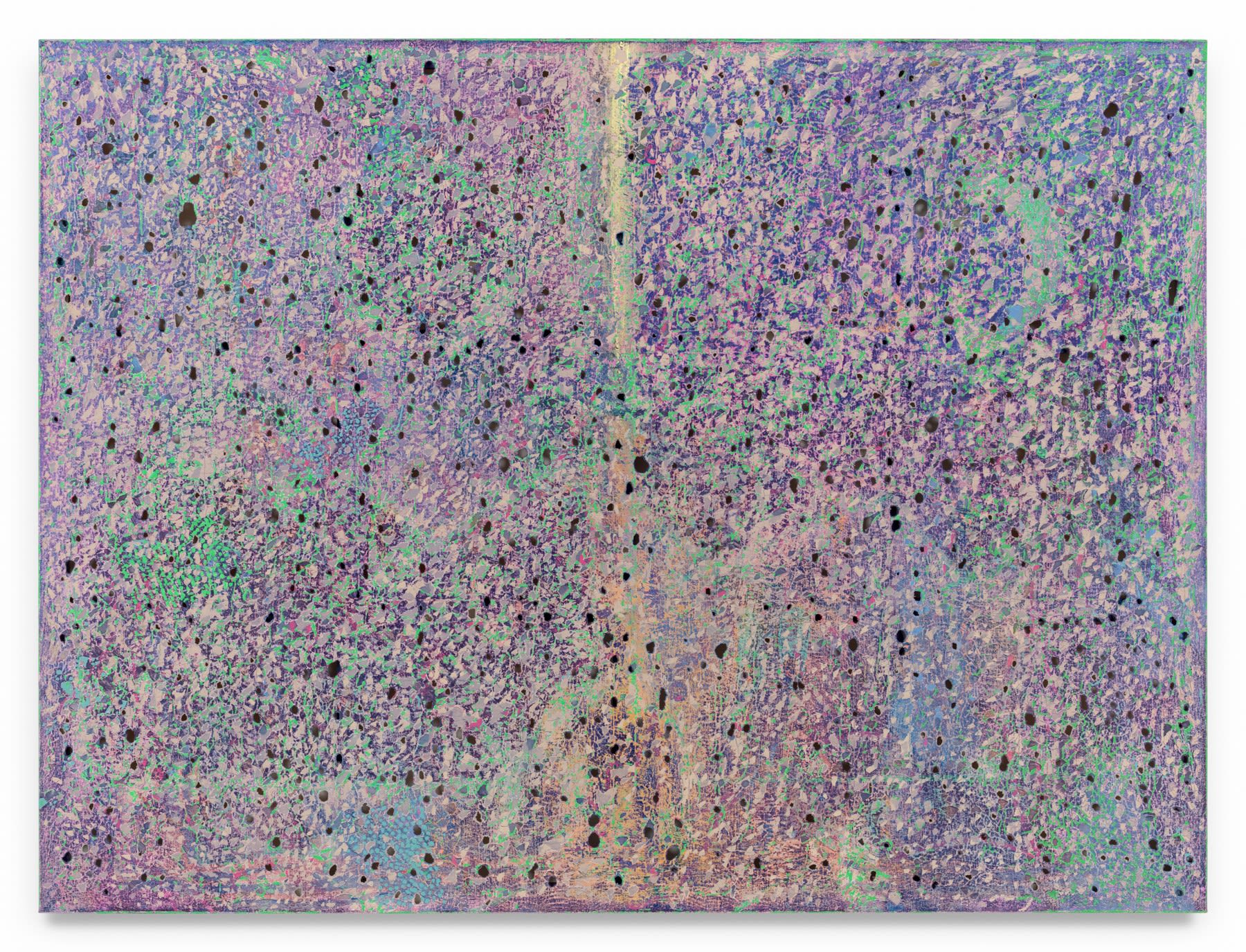 KADAR BROCK so you see love is free, joy fun and laughter, loving faces, with me you've got love, 2021-2024 Oil on canvas 72 x 96 inches 182.9 x 243.8 cm (MMG#36822)